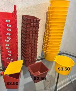 Water cups and Feeders